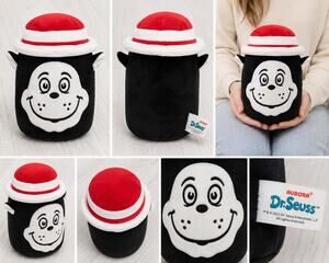 Aurora Dr. Seuss Cat in the Hat Plush – Soft Stuffed Character Toy